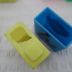 レトロおもちゃ　ブロックいろはの画像