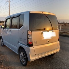 安価で処分！すぐ乗れます！25年4WD N-Box リア両サイドスライドドア！車検8年3月！エンジン足回り内装良好！の画像