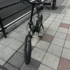 折りたたみ自転車の画像
