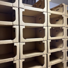 ピッキングボックス・ダンボール棚（大）　収納　の画像