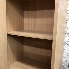 【ドリーム川西店御来店限定】☆ジモティー見たよ♪割引☆  収納3段ラック/NA  クリーニング済み 【2125550000026055】の画像