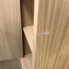 【ドリーム川西店御来店限定】☆ジモティー見たよ♪割引☆  収納3段ラック/NA  クリーニング済み 【2125550000026055】の画像