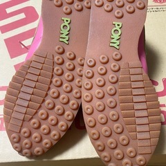 新品PONYブランド本革スニーカーの画像