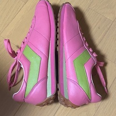 新品PONYブランド本革スニーカーの画像