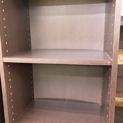 【ドリーム川西店御来店限定】☆ジモティー見たよ♪割引☆  5段ラック ▲棚板固定  クリーニング済み 【2125560000042574】の画像