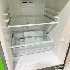 ❗️【大阪市内送料無料】❗️2019年製 アクア 冷凍冷蔵庫 126L 耐熱100℃テーブル右開き 2ドア の画像