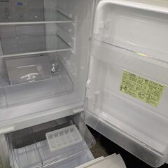 【右開き/左開き付け替え可能】2ドア冷凍冷蔵庫 SHARP シャープ SJ-GD14F-W 137L 2020年製 ガラスドア：クリアホワイトの画像