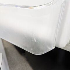 【右開き/左開き付け替え可能】2ドア冷凍冷蔵庫 SHARP シャープ SJ-GD14F-W 137L 2020年製 ガラスドア：クリアホワイトの画像