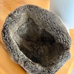 フライトキャップ 　ビンテージ　タグなどは付いていませんの画像