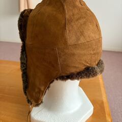 フライトキャップ 　ビンテージ　タグなどは付いていませんの画像