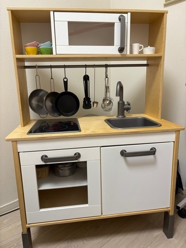 小売業者 IKEA 子供用 おままごとキッチン 付属品付き おままごと用