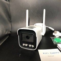 【176】新品1台 TP-08 3MP 防水屋外 WiFi セキュリティカメラ/長距離ナイトビジョン/AIモーション検出/2方向オーディオ/カラーナイトビジョンの画像