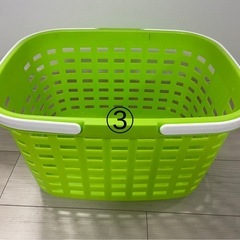 ランドリーバスケット各300円　まとめて値引き有の画像