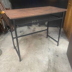 リサイクルショップどりーむ天保山店　No5299 デスク　PCデスク　オシャレなデザイン🎵　の画像