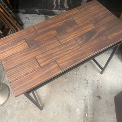 リサイクルショップどりーむ天保山店　No5299 デスク　PCデスク　オシャレなデザイン🎵　の画像