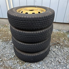 【スタッドレスタイヤ】145/80R12 4本セットの画像