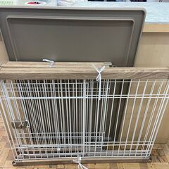 ペットケージ アイリスオーヤマ 茶 幅約90.5×奥行約61.8×高さ約55㎝ ペット用品 🚚自社配送時💳代引き可🚚(現金、クレジット、スマホ決済対応) の画像