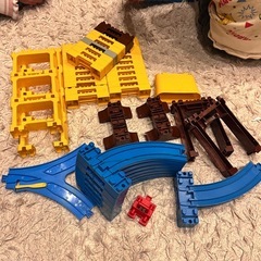 プラレール　レールセット　大量の画像