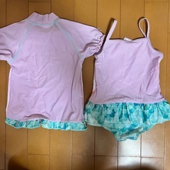アリエル 水着セット 女の子用95centiの画像