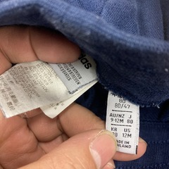 子供服　トレーナー　上下　サイズ80サイズ　アディダスの画像