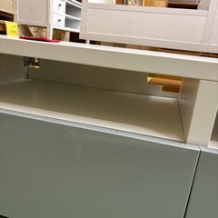 【ドリーム川西店御来店限定】☆ジモティー見たよ♪割引☆ローボード　WHTクリーニング済み 【2125560000036960】の画像