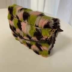 銀座かねまつ2wayリアルファーバッグの画像