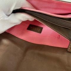 銀座かねまつ2wayリアルファーバッグの画像