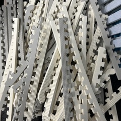 ジョイントマット (グレー＆ホワイト) 大量セット の画像