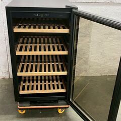 【三ツ星貿易】 ワインセラー MB-6110C 厨房 厨房機器 店舗 店舗用品 110L 32本 ワインクーラー ブラック A1013の画像