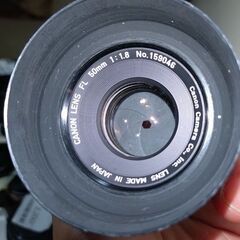 良品 メタルフード付き canon FL 50mm f1.8 ＊分解清掃済の画像