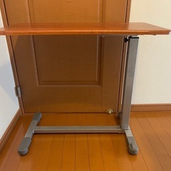 机　パソコンデスク　高さ調整の画像