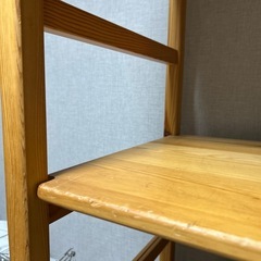 無印良品　パイン材シェルフの画像
