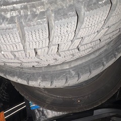 スタッドレス付きホイール185/65R15pcd100の画像