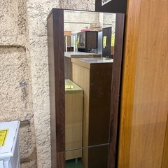 【ドリーム川西店御来店限定】☆ジモティー見たよ♪割引☆姿見扉付きドレッサー　クリーニング済み 【2125560000038060】の画像