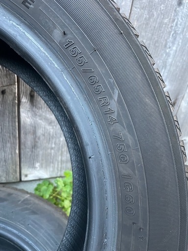 スタッドレス４本ヨコハマ ICE GUARD IG60 155/65R 14インチ