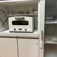 ニトリ　レンジ台(フォルムN RE9090G WH）の画像