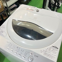 ★大阪市内送料無料★東芝 5㎏ パワフルな水流でしっかり洗う「浸透パワフル洗浄」風乾燥機能。洗濯機の画像