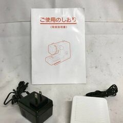 【北見市発】西日本ミシン販売株式会社 コンパクトミシン JA771 初心者 手芸 ソーイング (E3838kmsYM)の画像