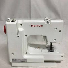 【北見市発】西日本ミシン販売株式会社 コンパクトミシン JA771 初心者 手芸 ソーイング (E3838kmsYM)の画像