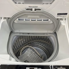 【トレファクマーケット千葉おゆみ野店】ご来店いただける方限定！SHARPの縦型洗濯乾燥機のご紹介です！の画像