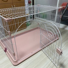 値下！ペットゲージ　屋根付の画像