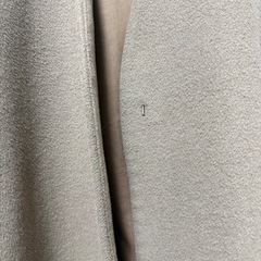 JEANASIS　ショートビーバーノーカラーコートの画像