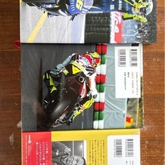 バレンティーノ•ロッシ　単行本　3冊の画像