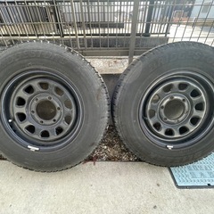 スタッドレスタイヤ　195/80r/15 ブリザックVL1　2021年製造の画像