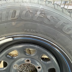 スタッドレスタイヤ　195/80r/15 ブリザックVL1　2021年製造の画像