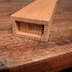 ところてんを押し出す器具　ところ天突き　木製　レトロの画像