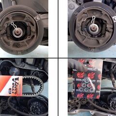 73メンテ多数　ミニカー　リアBOX　前カゴ　130番台　４スト　ジャイロキャノピー　格安配達　下取り大歓迎の画像