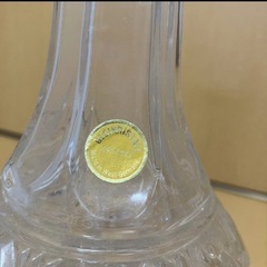 花瓶　フラワーベース　BLEIKRISTALL  24%PbO 　西ドイツ　レトロの画像