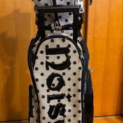 可愛い♡キャスター付きキャディバッグ　の画像