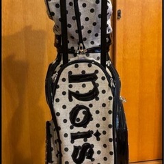 可愛い♡キャスター付きキャディバッグ　の画像